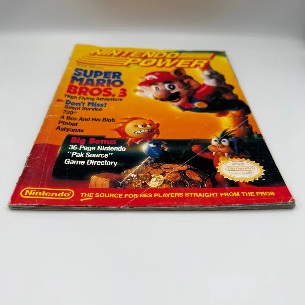 Nintendo Power Magazine Vol 11 March April 1990 Super Mario Bros 3 NO POSTER